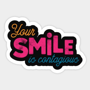 Smile T-Shirt Sticker